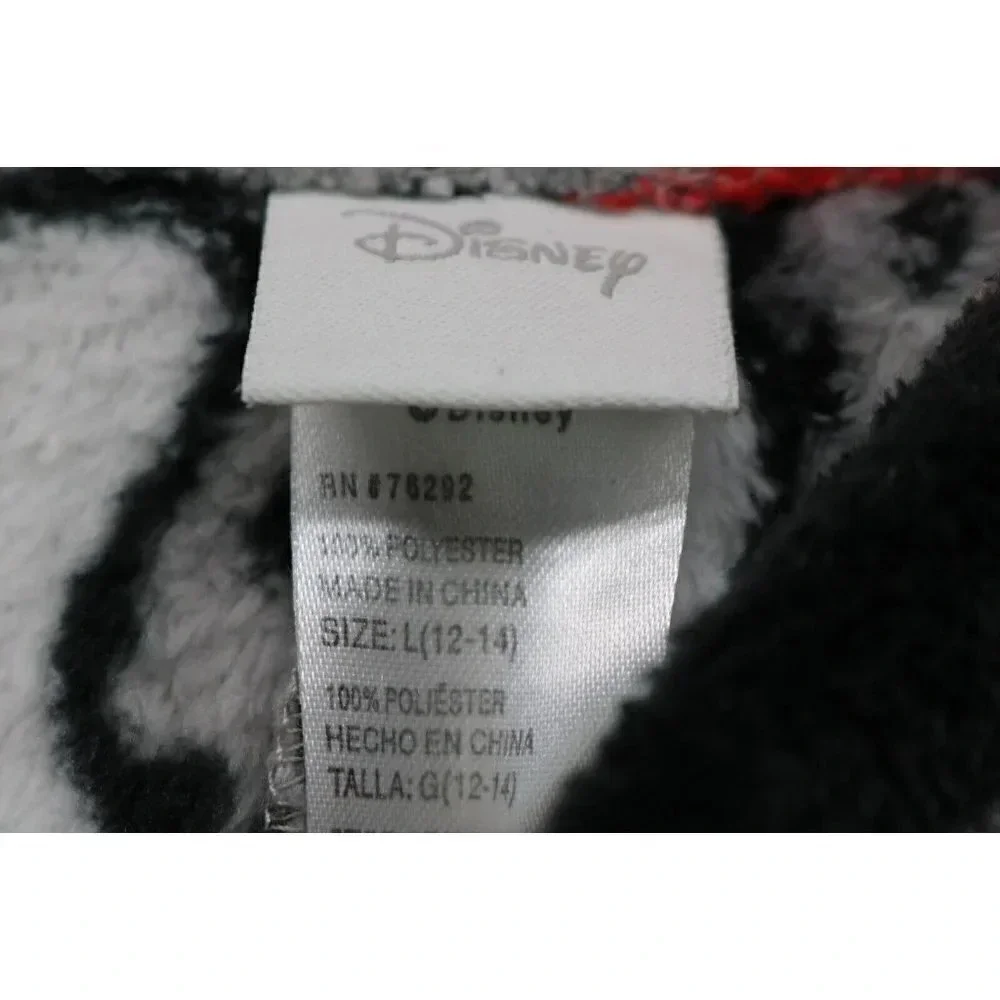 Women's Disney Mickey Mouse Fluffy Pajama Pants-Size Large-100% Polyester - Picture 5 of 7